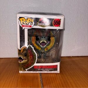 Funko Pop Jurassic Park Dilophosaurus #550 Vinyl Figure